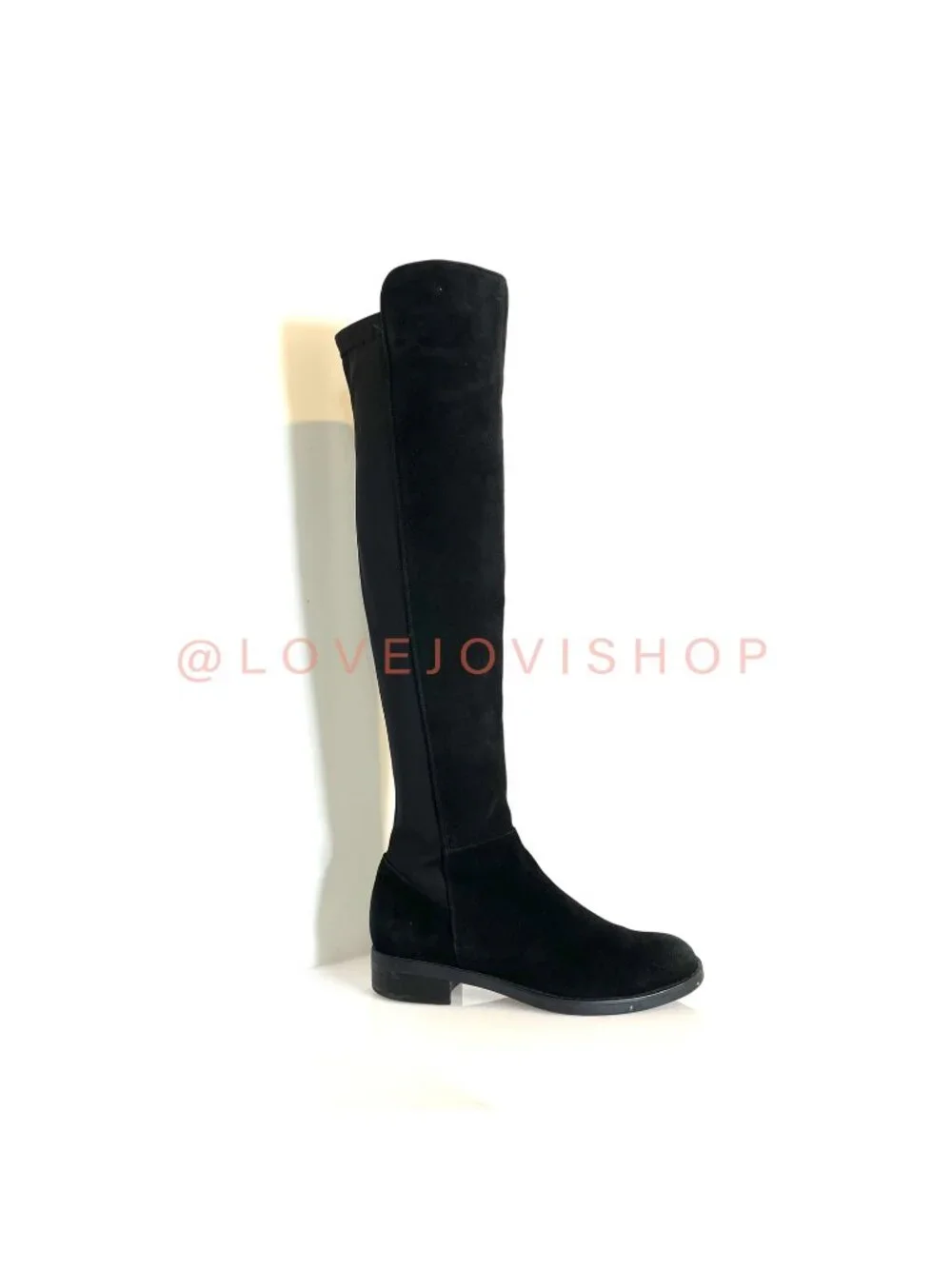 Boots | Blondo Black Suede Over-the-Knee Waterproof | Classic Minimalist Flats 9